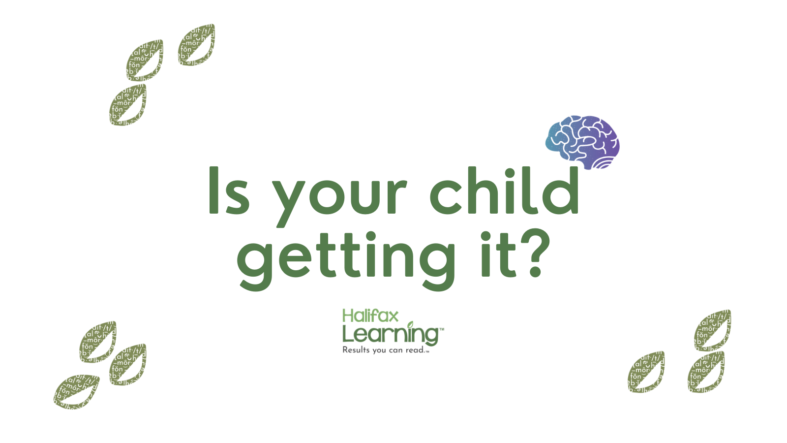 Is your child getting it_ TWLI