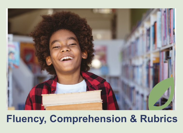 happy boy with books 